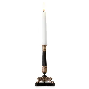 108566 - Candle Holder Perignon vintage brass finish