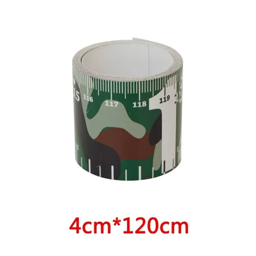120cm PVC Waterproof Fish Measuring Ruler Back adhesive Fishing Boat