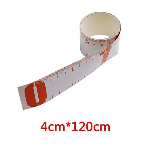 120cm PVC Waterproof Fish Measuring Ruler Back adhesive Fishing Boat