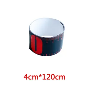 120cm PVC Waterproof Fish Measuring Ruler Back adhesive Fishing Boat