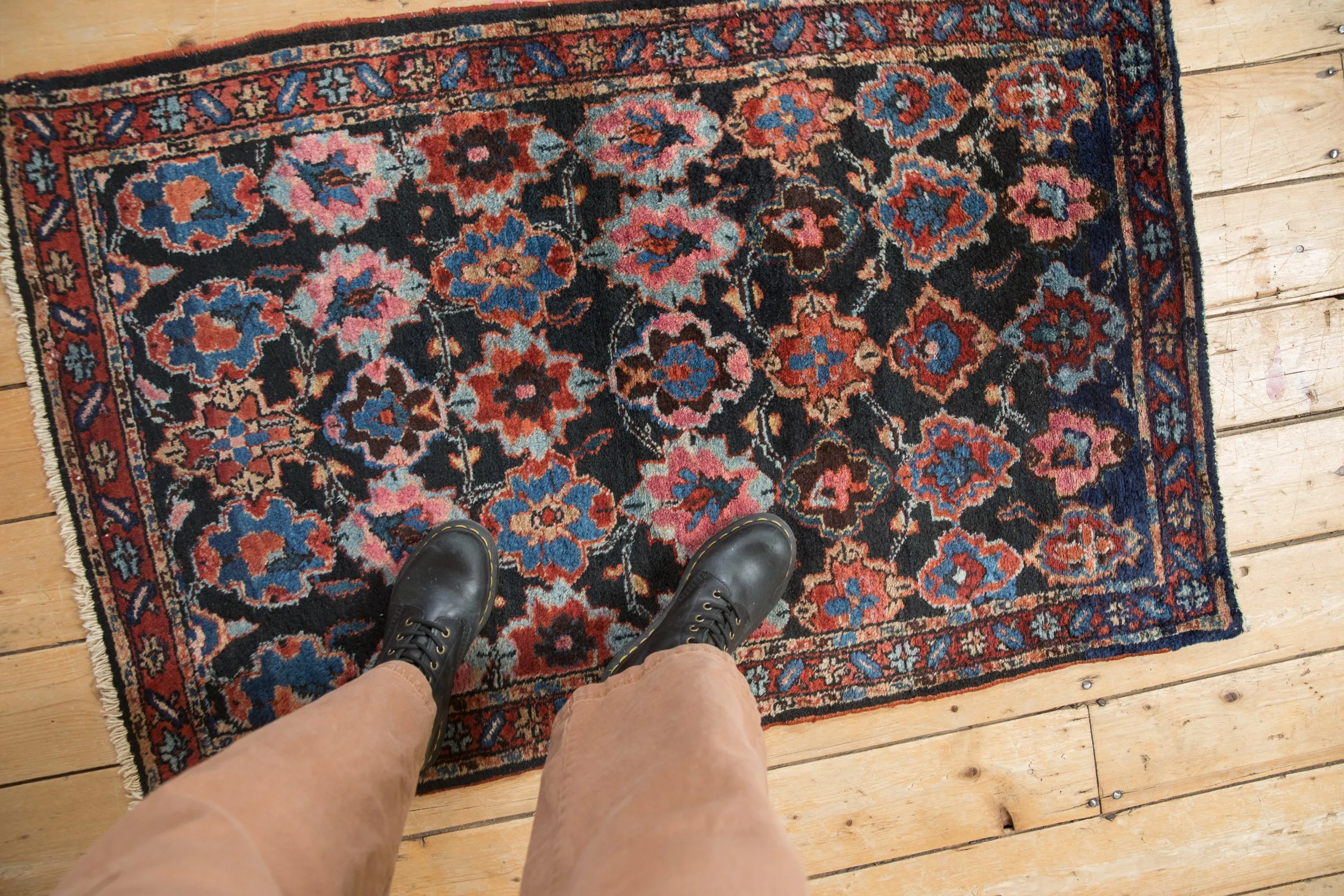 2.5x4.5 Vintage Bibikabad Rug