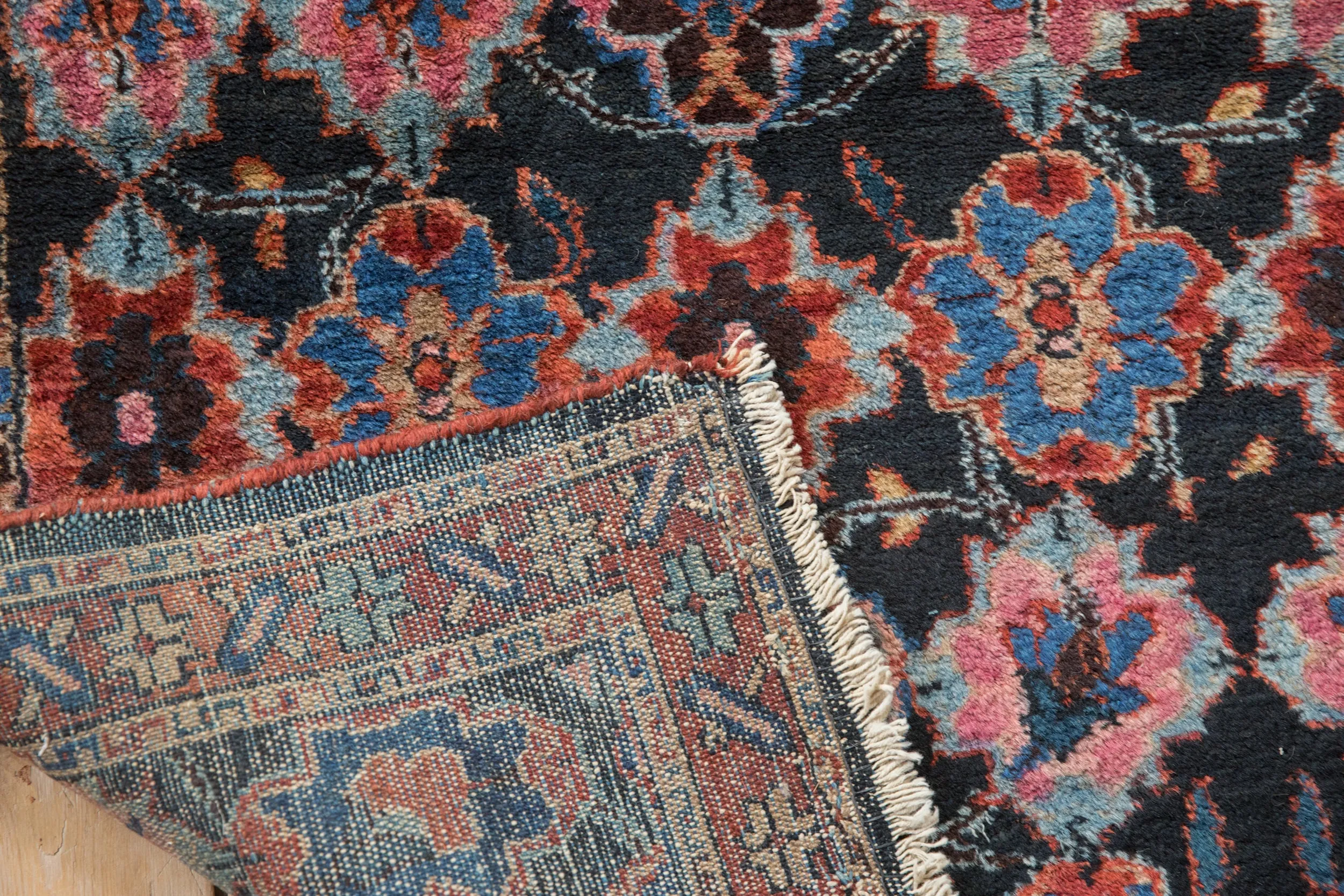 2.5x4.5 Vintage Bibikabad Rug