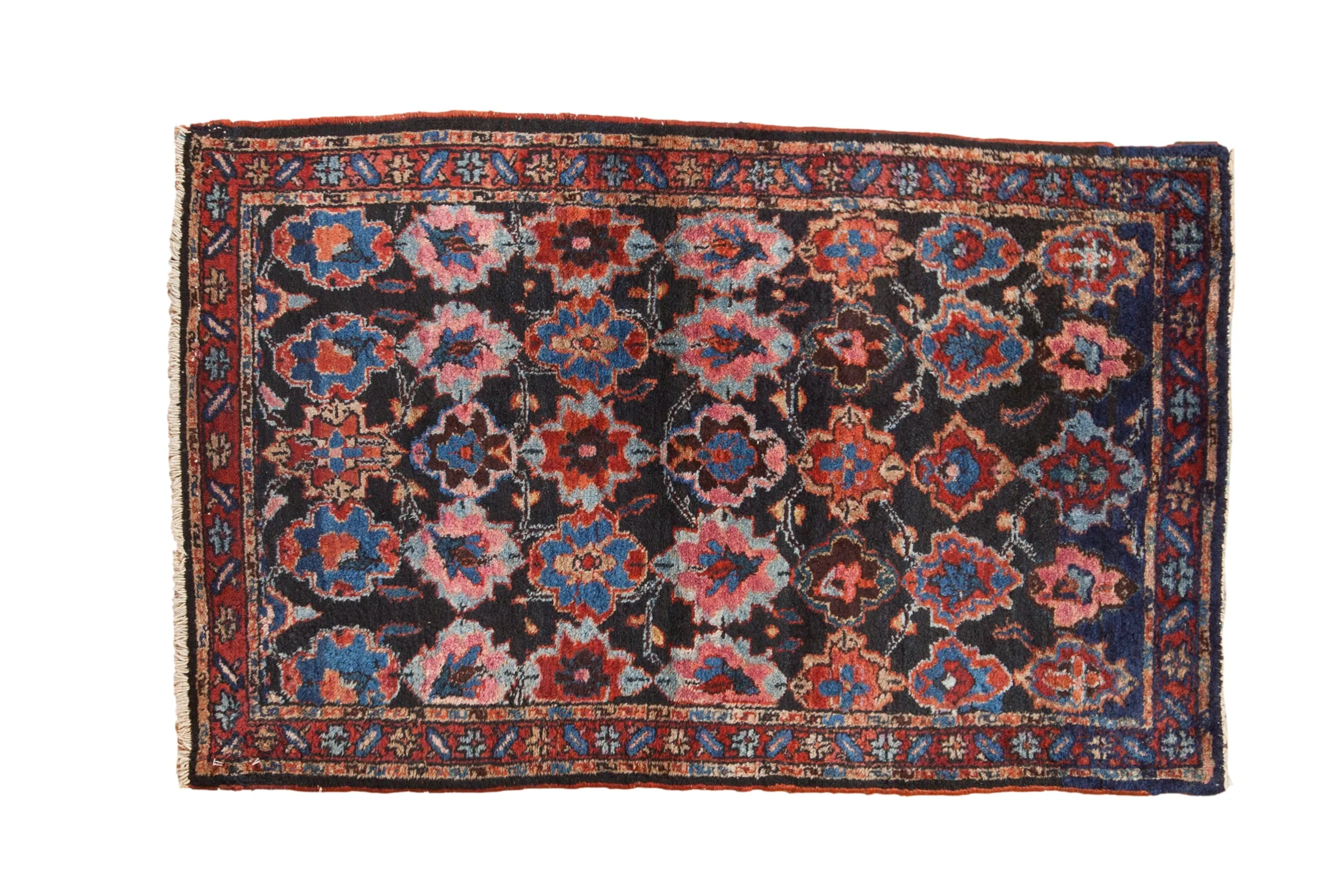 2.5x4.5 Vintage Bibikabad Rug