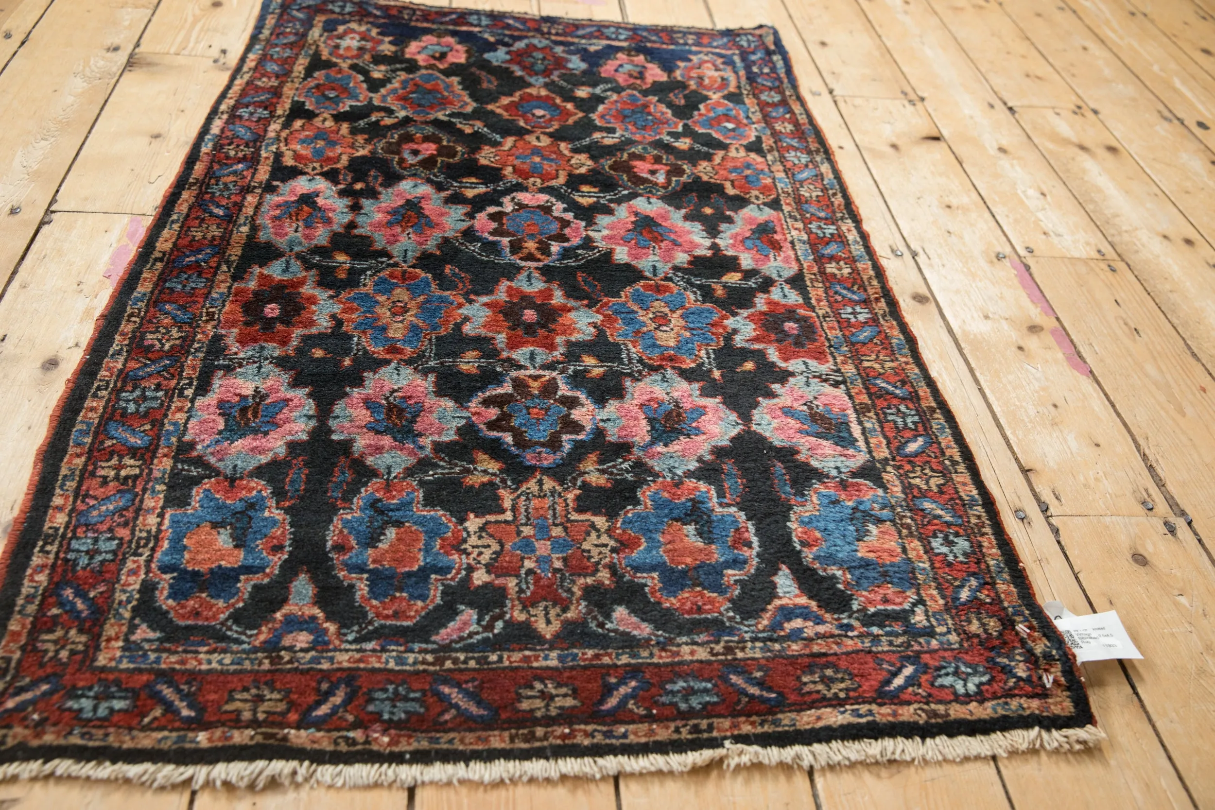 2.5x4.5 Vintage Bibikabad Rug