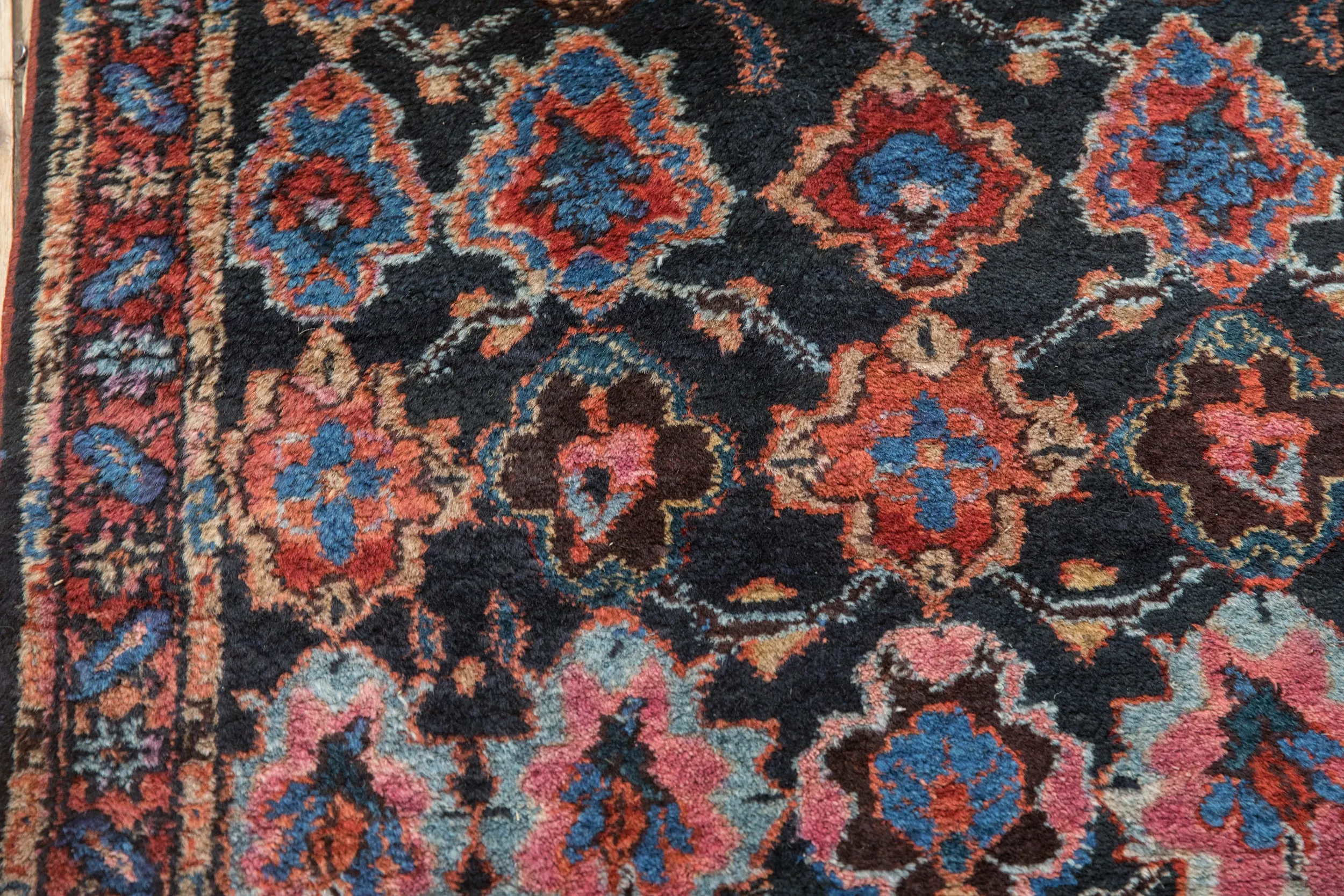 2.5x4.5 Vintage Bibikabad Rug