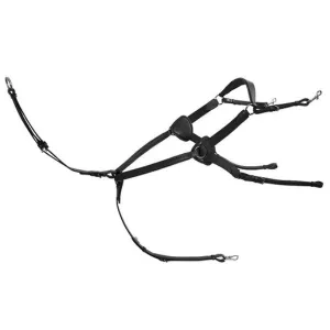5 Point Expanding Breastplate - Black