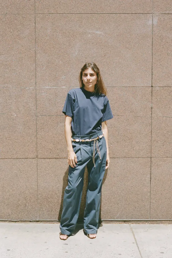 ABDOU TROUSER, NAVY