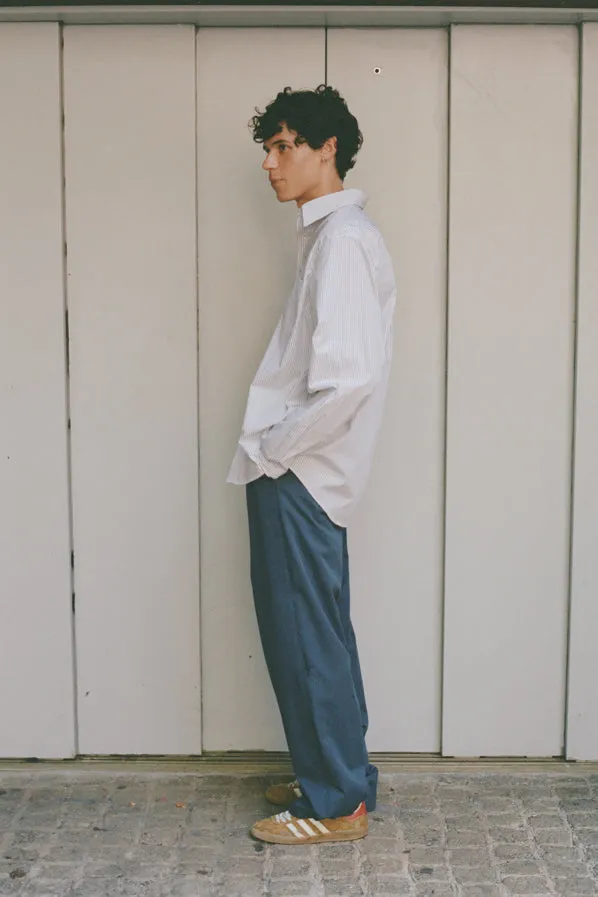 ABDOU TROUSER, NAVY