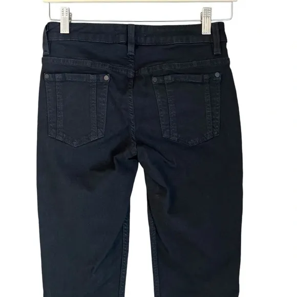 Alice   Olivia Low Rise Flare Leg Jeans Black 27 Classic Contemporary Minimalist