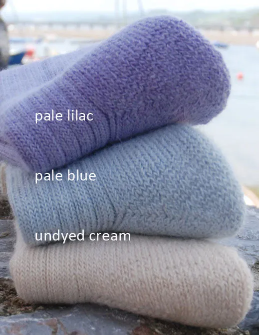 Alpaca Three Quarter Socks