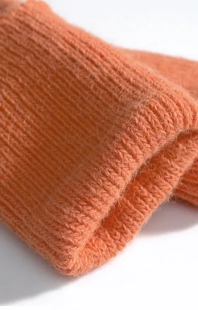 Alpaca Three Quarter Socks