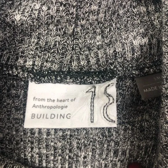 ANTHROPOLOGIE | Building 18 | Olivia Dress Gray S