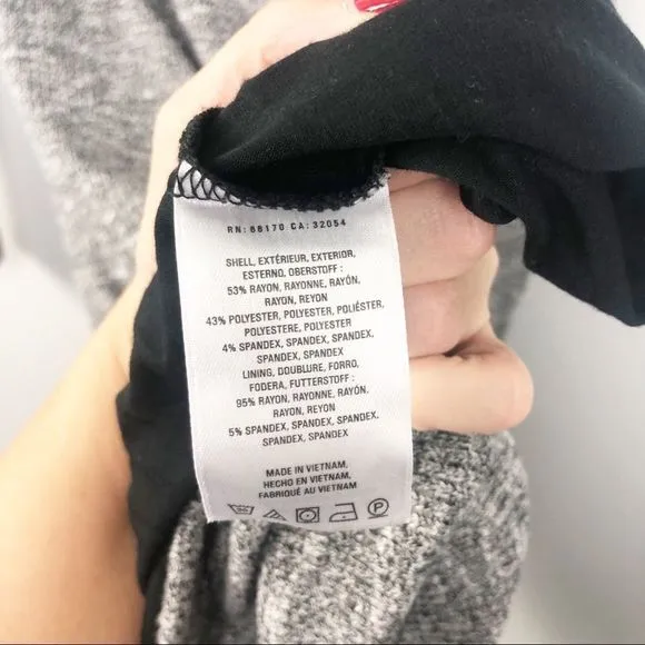ANTHROPOLOGIE | Building 18 | Olivia Dress Gray S