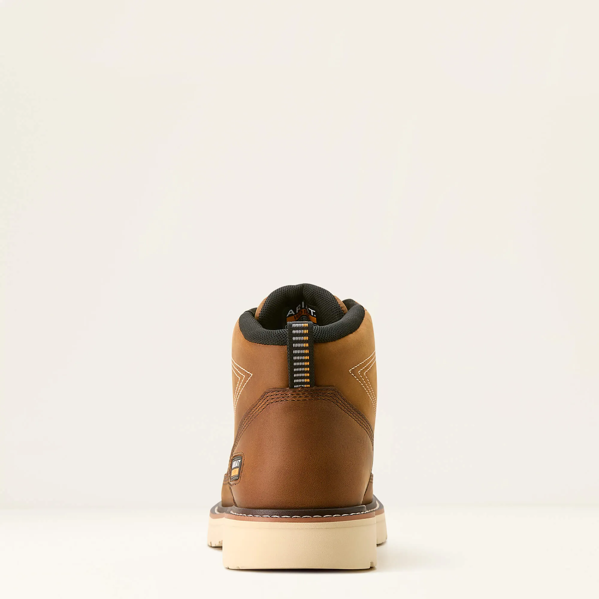 Ariat Men's Rebar Lift 5.5" Soft Toe Chukka Work Boot- Brown- 10053587