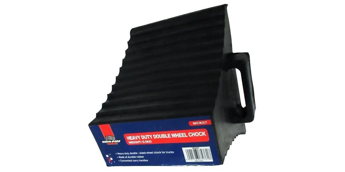 Autogear Heavy-Duty Double Sided Wheel Chock