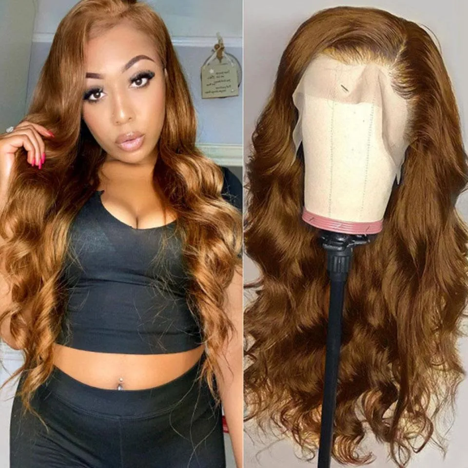 BAISI Color4# Elegant Top Quality Customized Wig