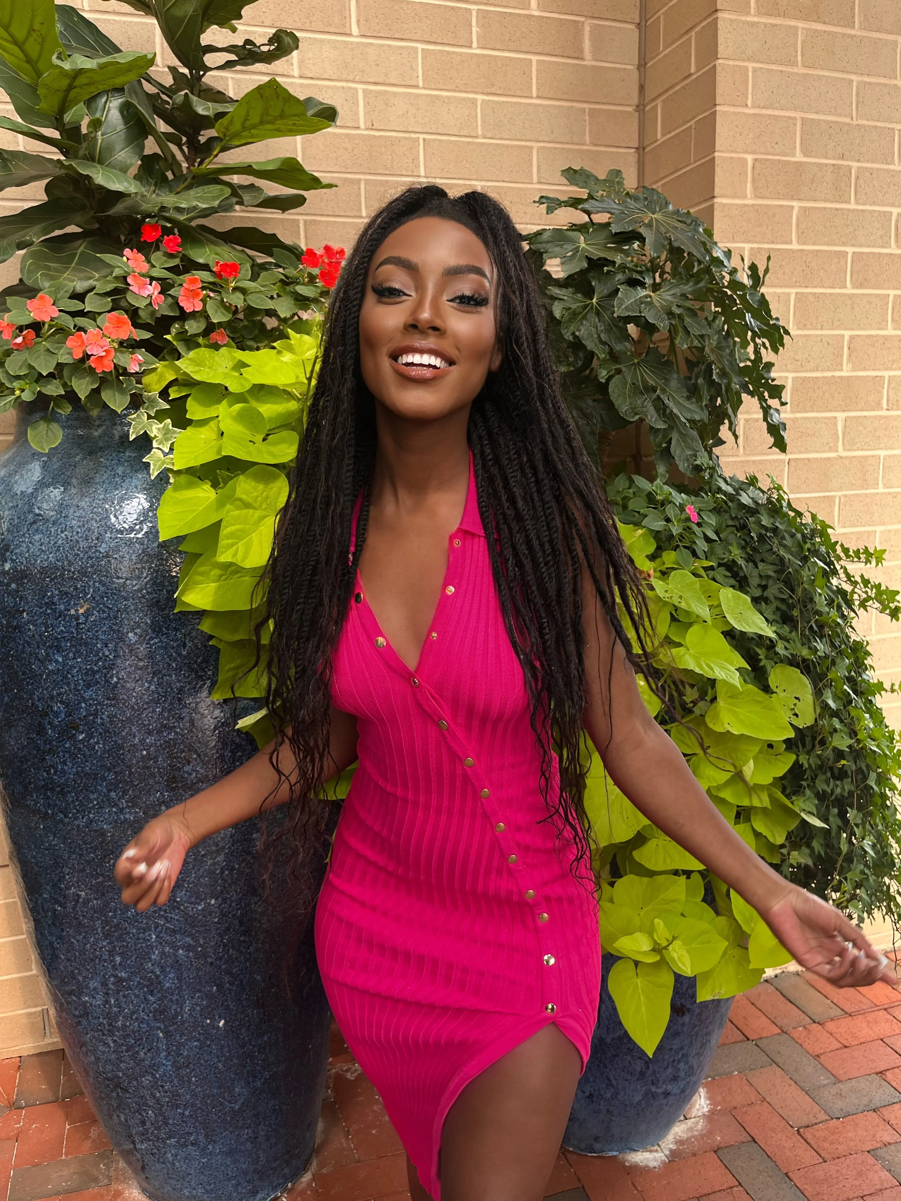 Bianca Button Down Midi Dress (More Colors)