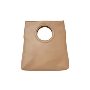 Big O Bracelet Clutch - Taupe