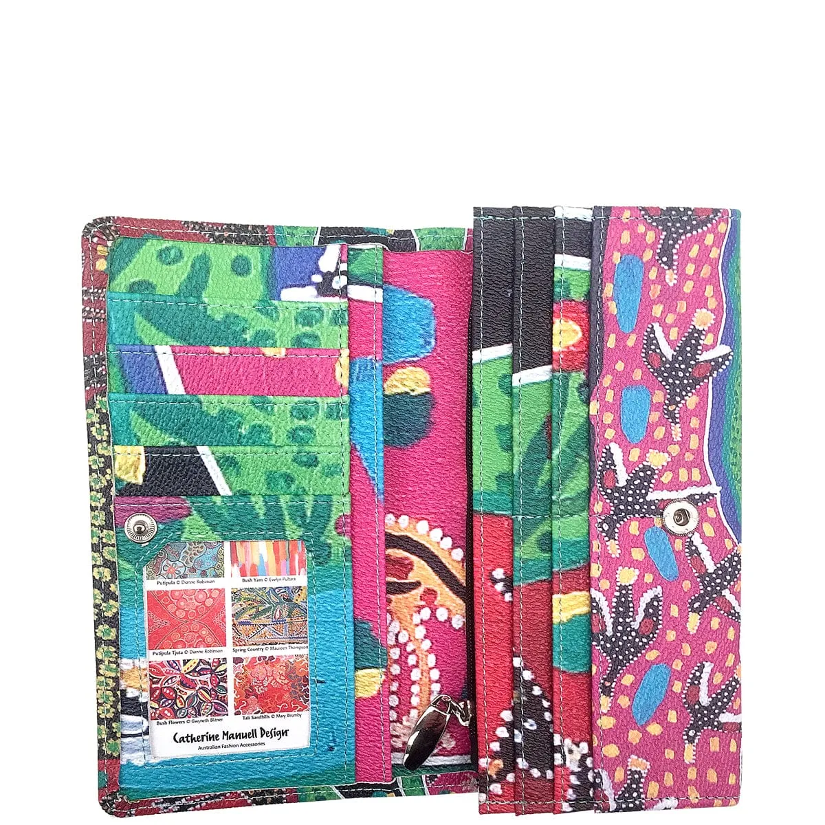 Catherine Manuell Wallet - Running Spring Water