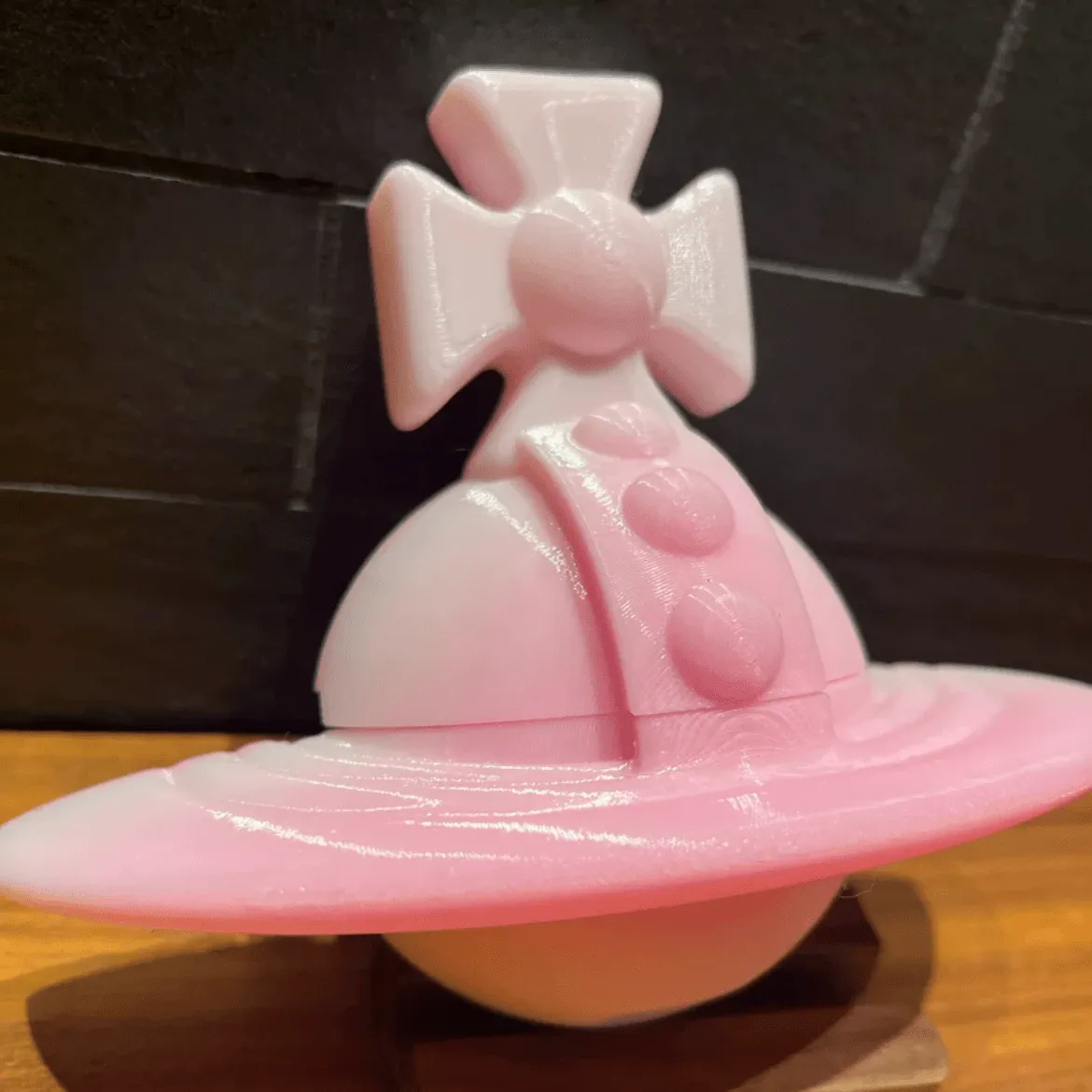 Chic Saturn Planet 3D Printed AirPods Earphone Case
