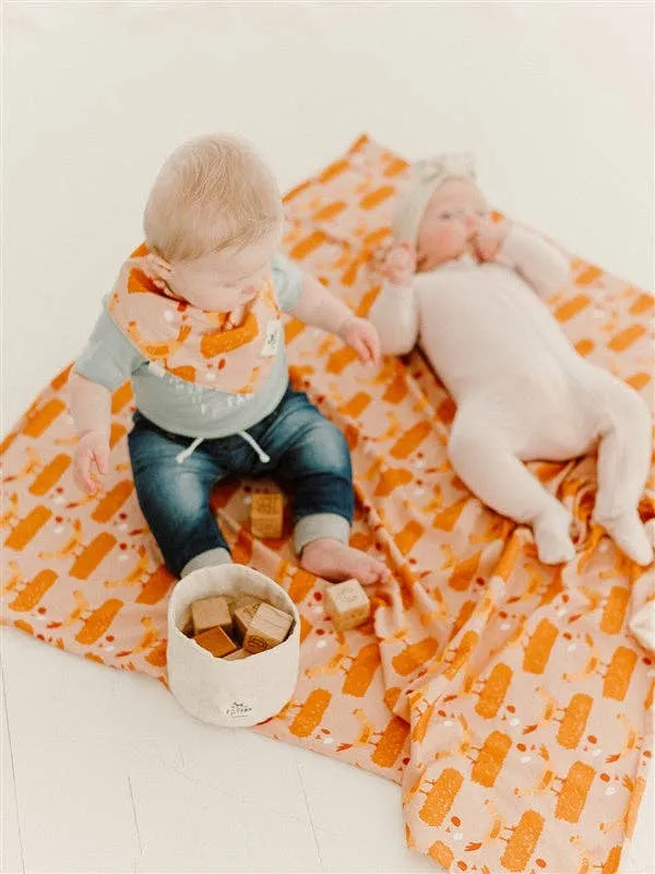 Chicken Stretchy Swaddle   Toddler Blanket | Spring