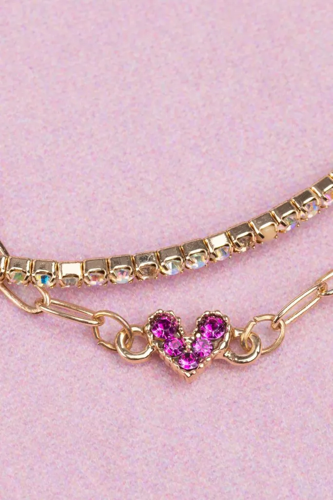 COEUR Boutique Chic Linked with LOVE Bracelet