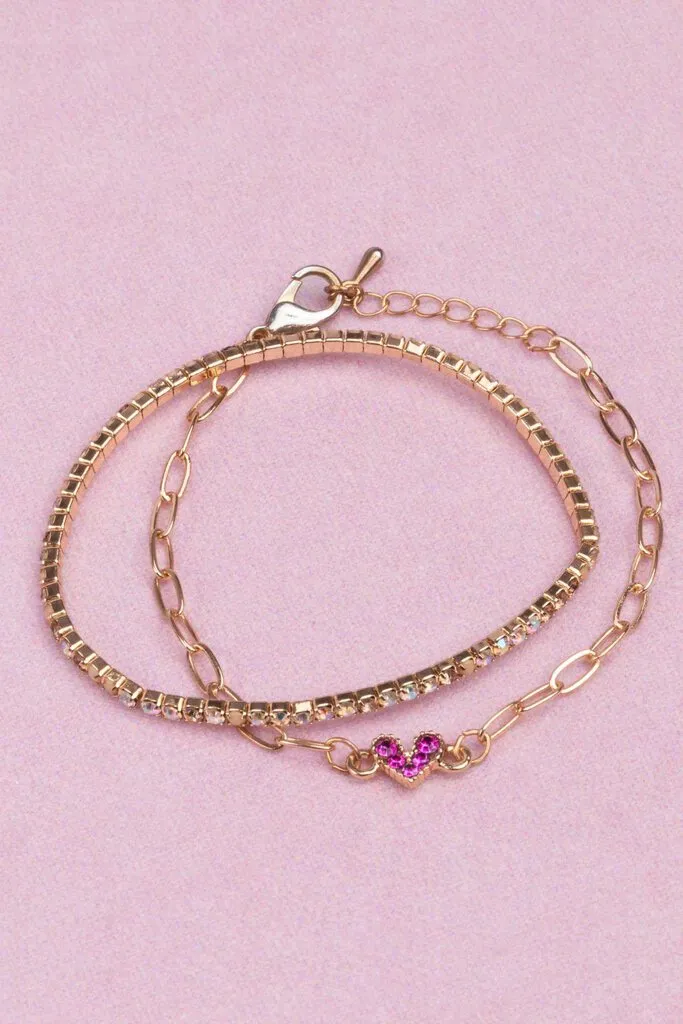COEUR Boutique Chic Linked with LOVE Bracelet