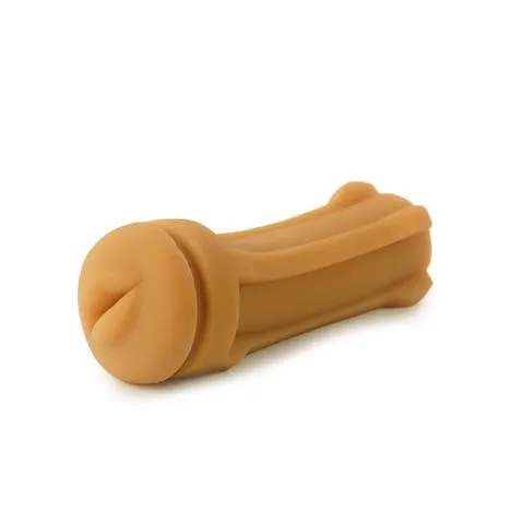 Cyberskin Vulcan Deep Throat With Vibration -  Mocha