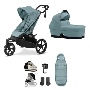 Cybex AVI Spin Essential Bundle - Stormy Blue