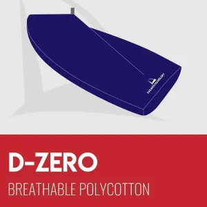 D Zero Boat Cover - Boom Up - Breathable Polycotton