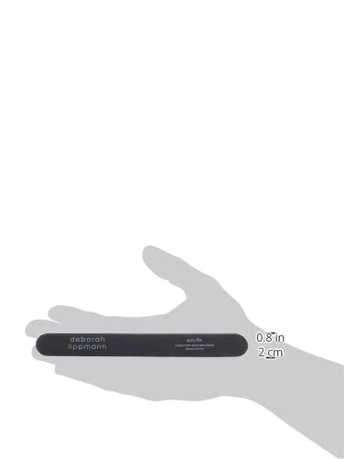 Deborah Lippmann Eco File Nail Set | Pack of 5 Professional Emery Boards | 7 Inch File with Durable 240 Grit Emery Board | Made from Recycled Paper