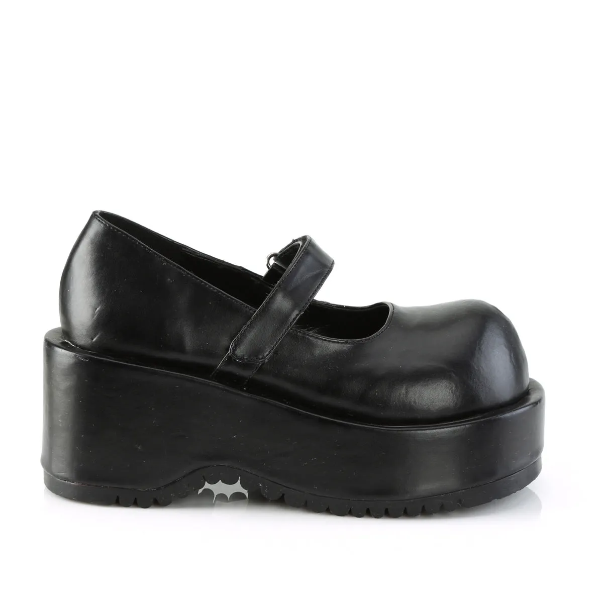 DOLLIE-01  Black Vegan Leather