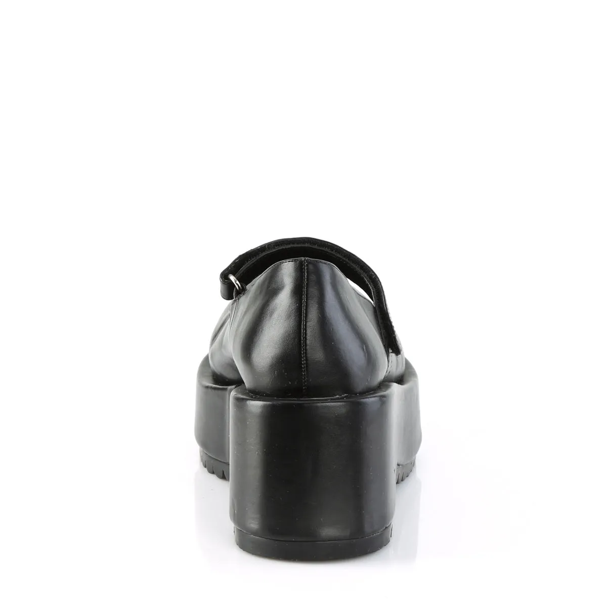 DOLLIE-01  Black Vegan Leather