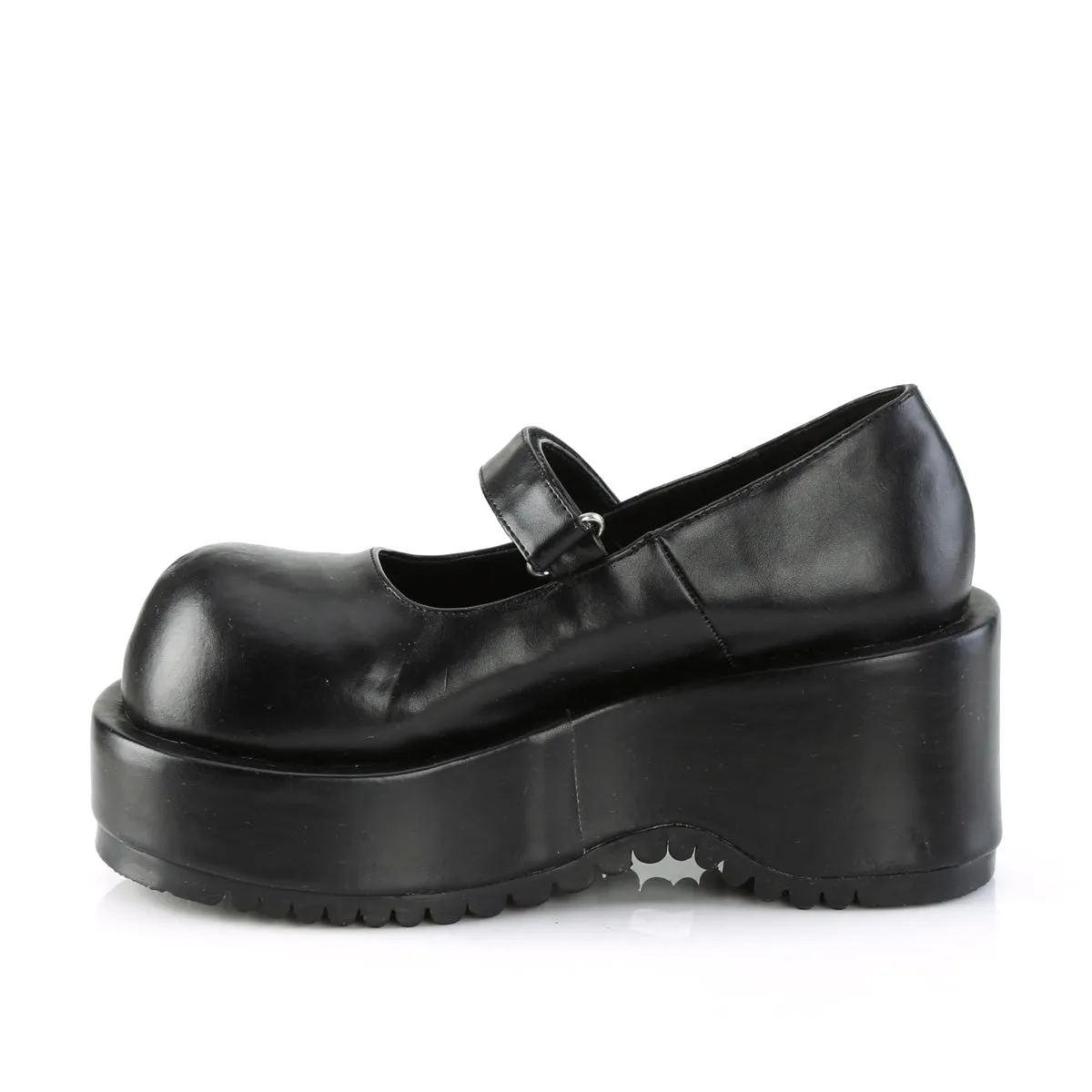 DOLLIE-01  Black Vegan Leather