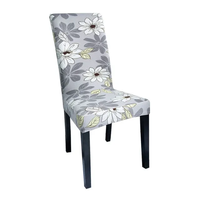 Easy Care Spandex Fitted Dining Room Chair Slipcover