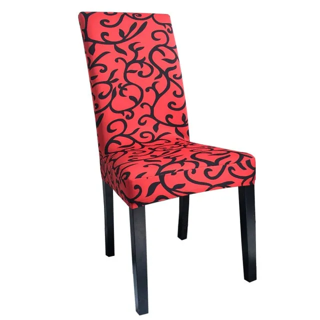 Easy Care Spandex Fitted Dining Room Chair Slipcover
