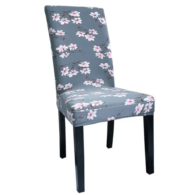 Easy Care Spandex Fitted Dining Room Chair Slipcover