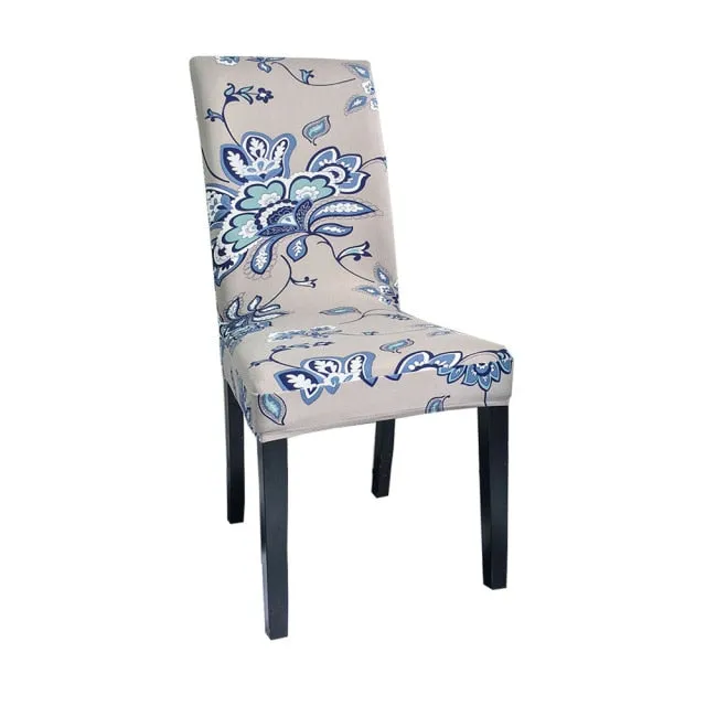 Easy Care Spandex Fitted Dining Room Chair Slipcover