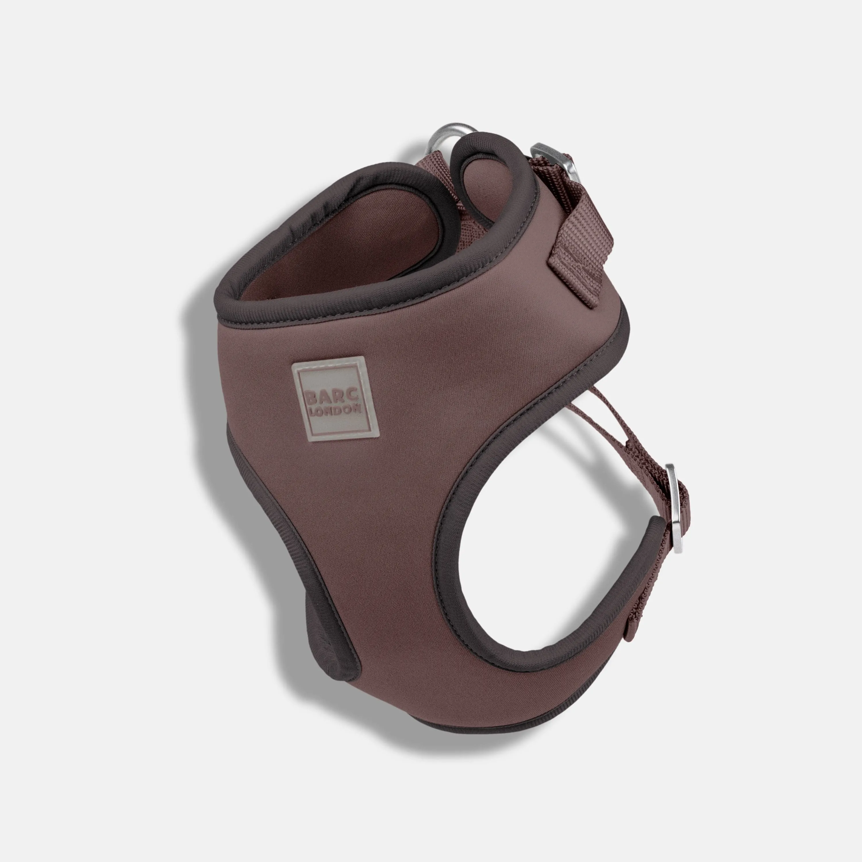 Easy Fit Nylon Fabric Cushioned Dog Harness | Russet Brown