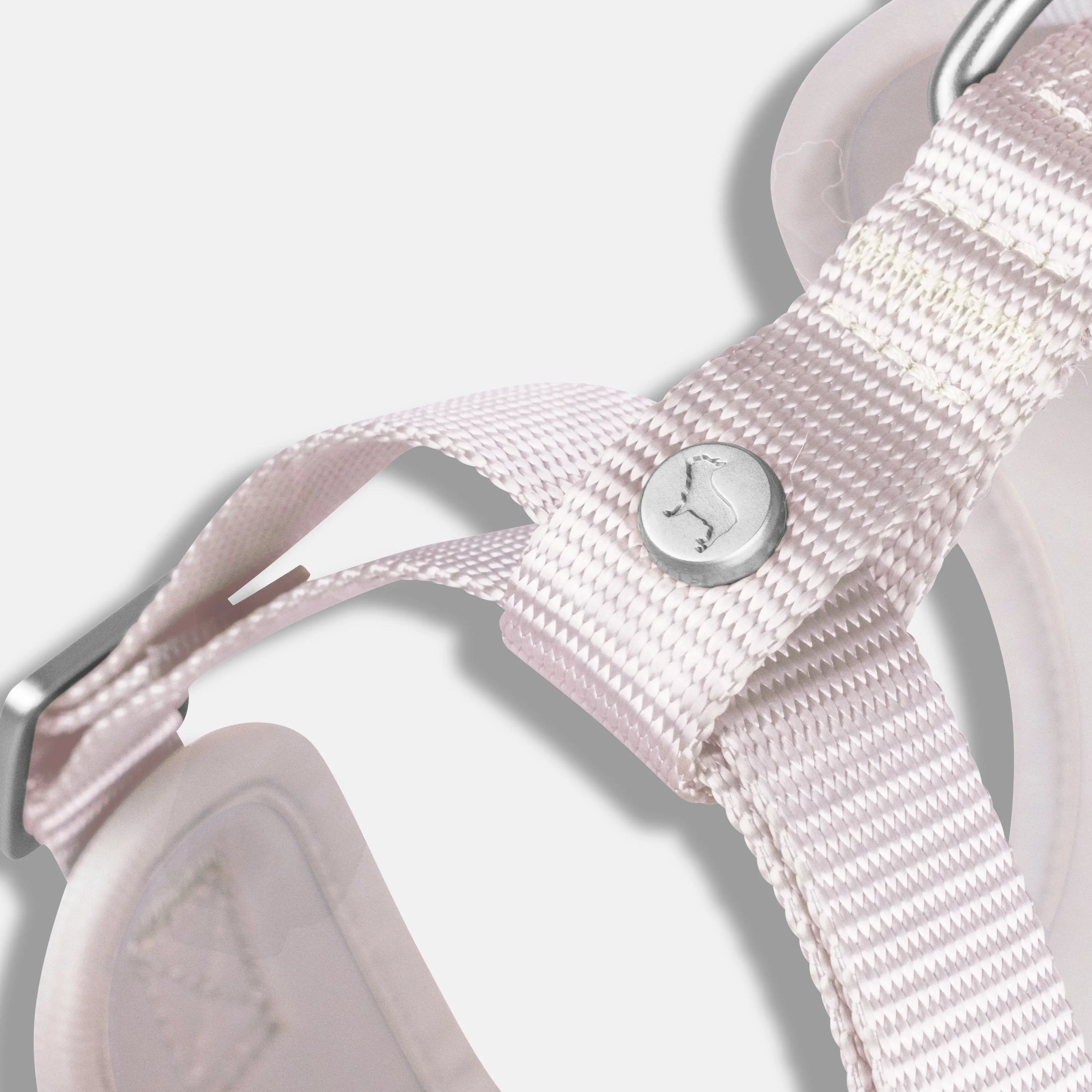 Easy Fit Nylon Fabric Cushioned Dog Harness | Vanilla Cream