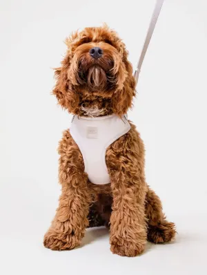 Easy Fit Nylon Fabric Cushioned Dog Harness | Vanilla Cream