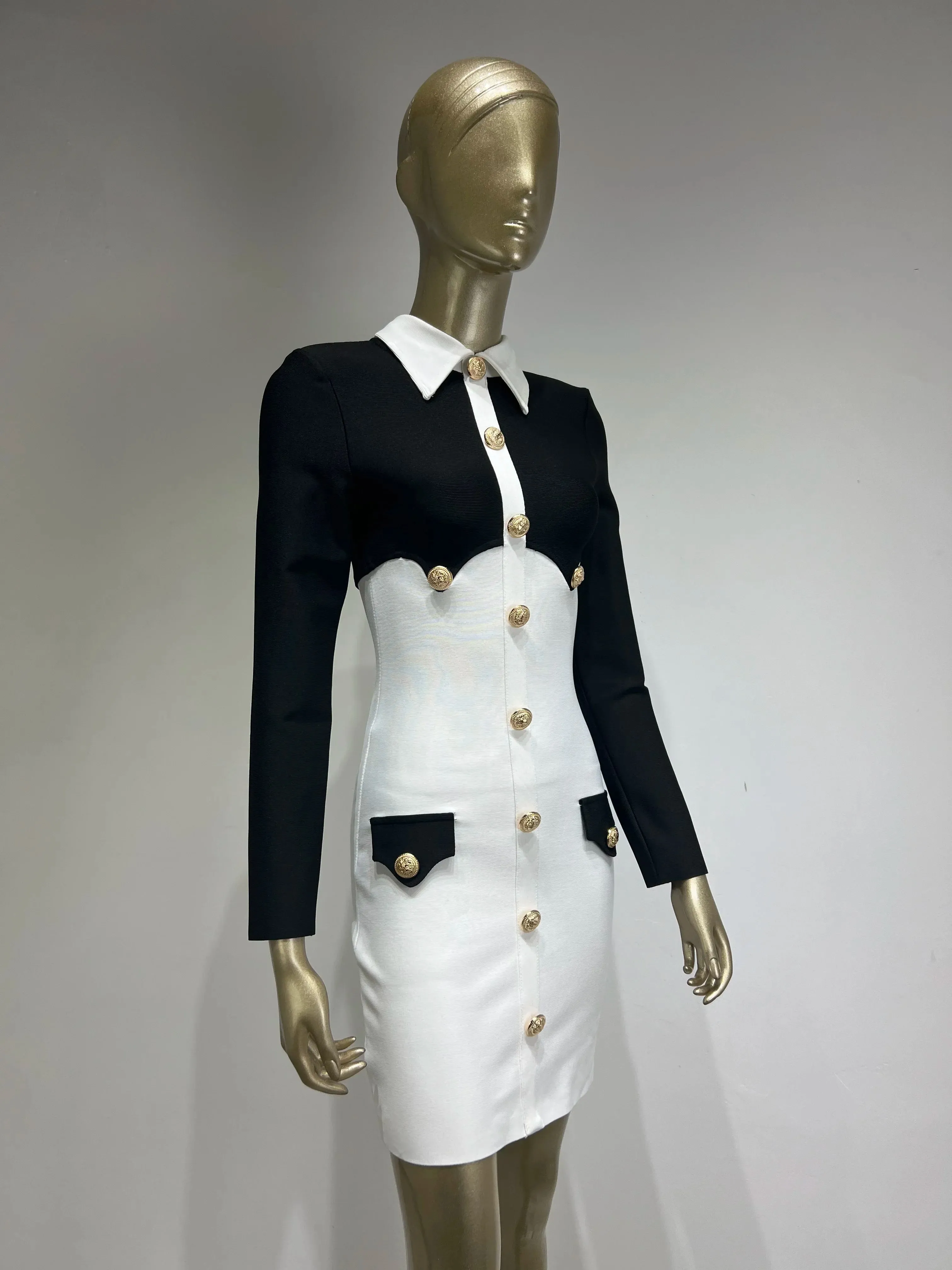Elegant Elastic Bandage Dress