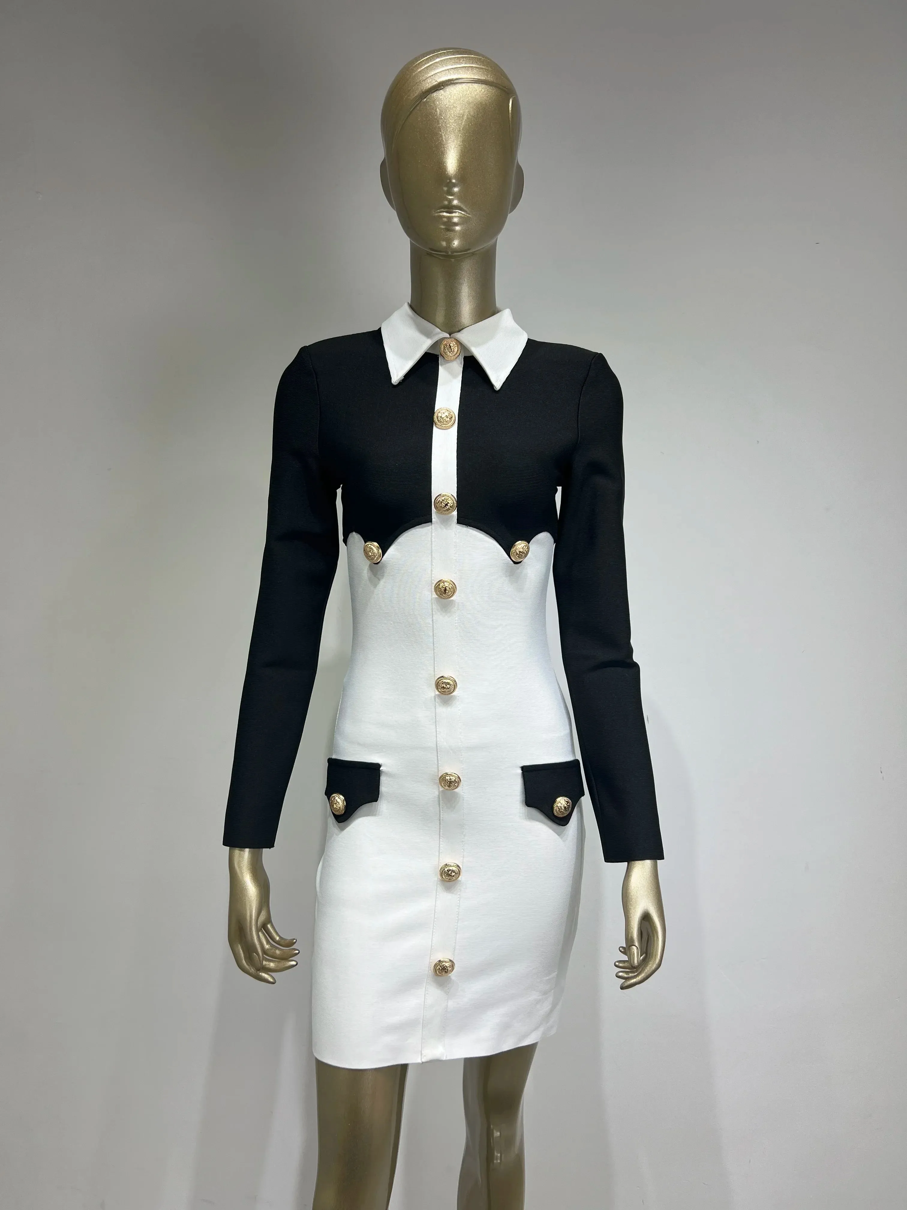 Elegant Elastic Bandage Dress