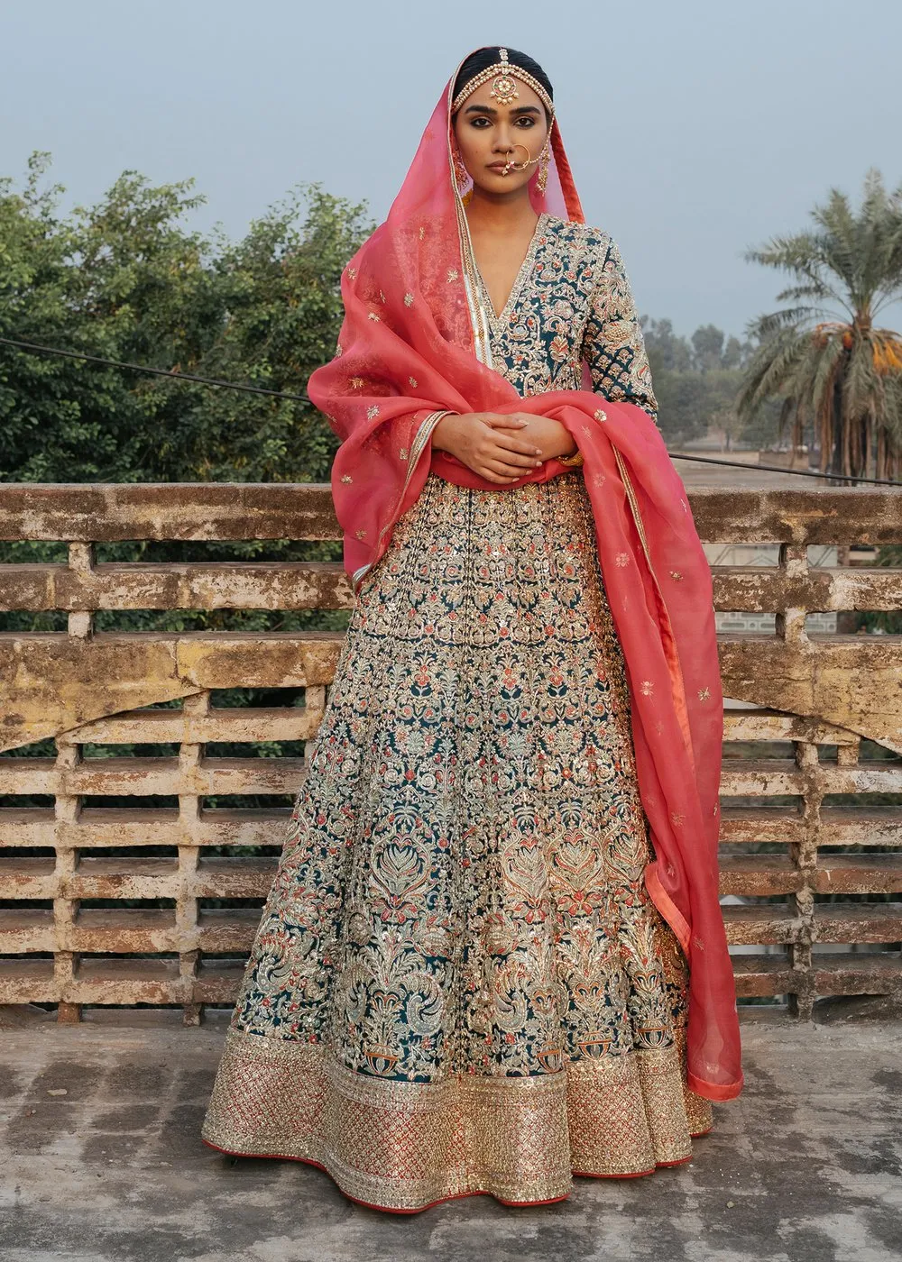 Elegant Indian Bridal Maxi for Wedding #J4312