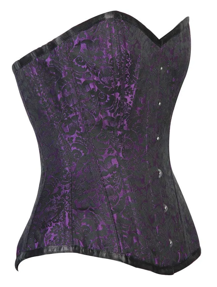 ELEGANT PURPLE / BLACK BRO-100