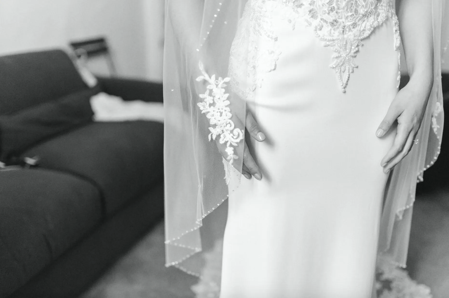 Elegant Waltz Bridal Veil (#Joli)