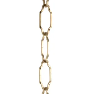 ElekTek Gothic Open Link Chain for Chandelier & Lighting 45mm x 19mm Per Linear Metre
