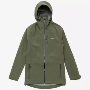 Elliker Mens Ayre shel waterproofl jacket - olive