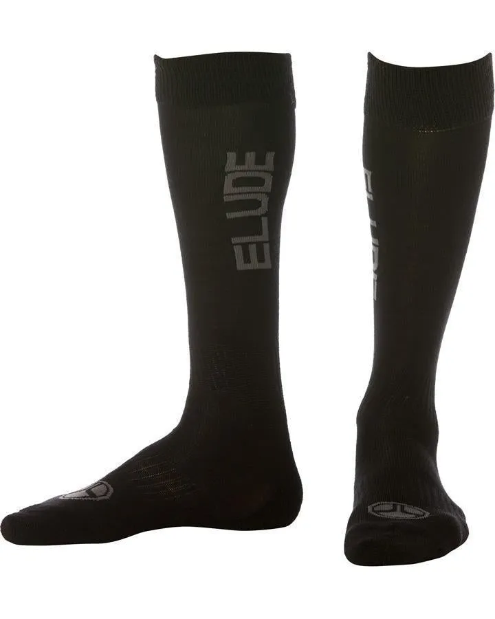 Elude Radiator Kids' Sock - True Black