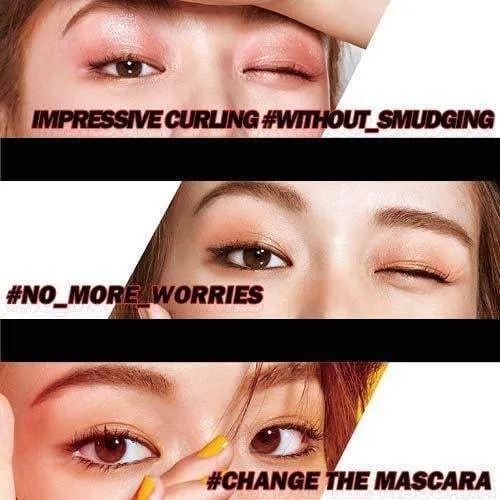 Espoir Nomudging Mascara Waterproof Xp #1 Clean Black | Long-lasting Waterproof
